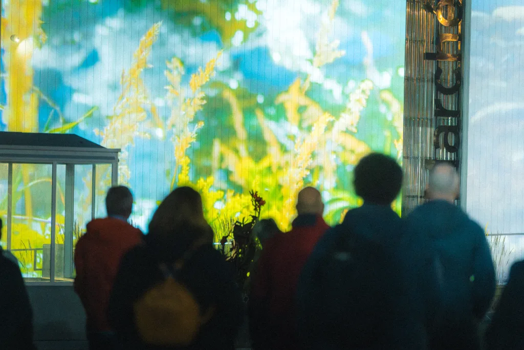 Territorium, œuvre d'art public sur le marché public de La Matanie