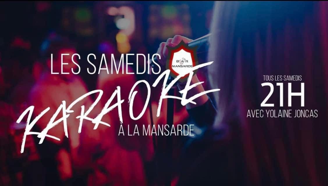 Les samedis Karaoké au bar la Mansarde