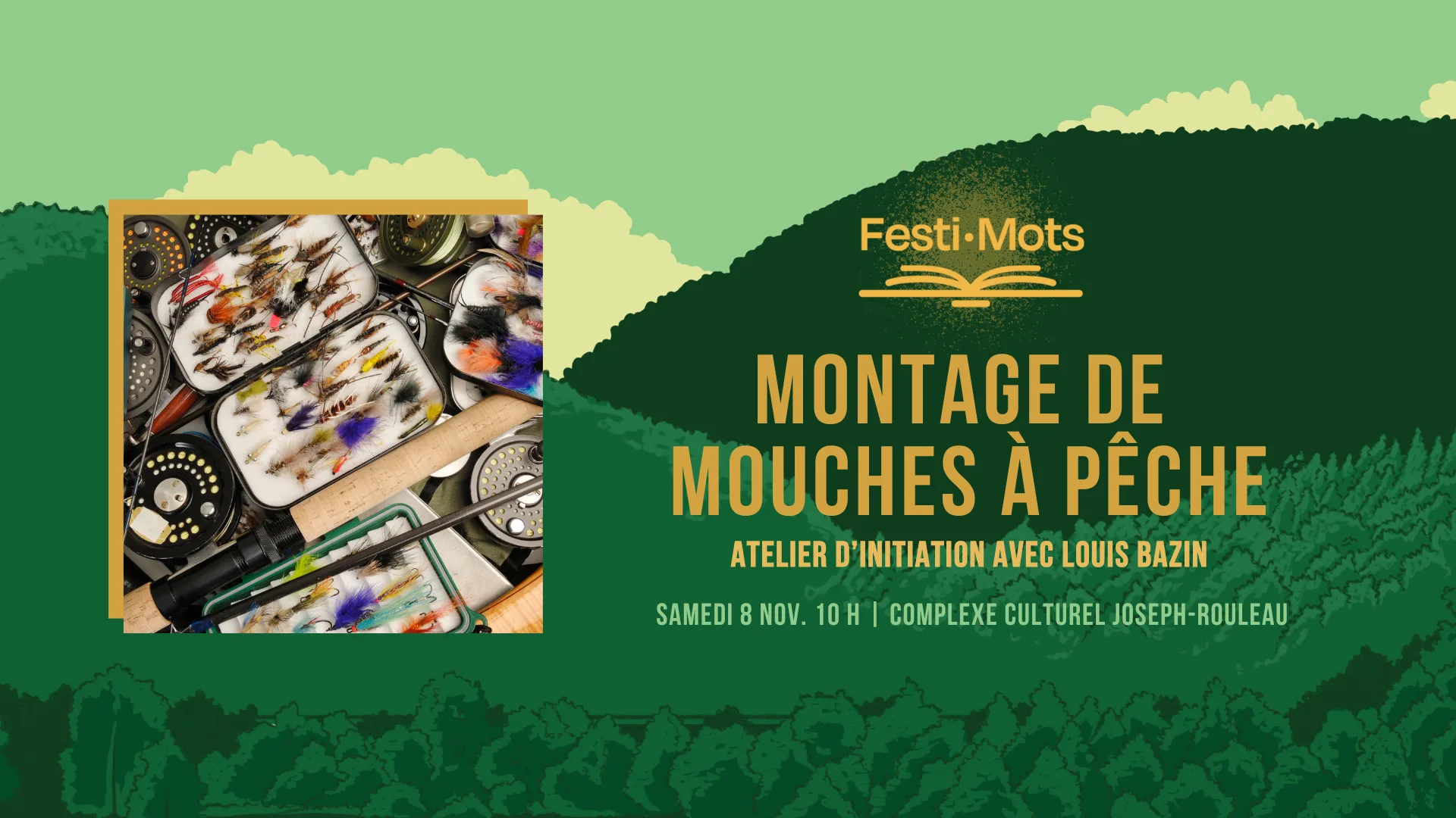 Festi-Mots - Initiation au montage de mouches
