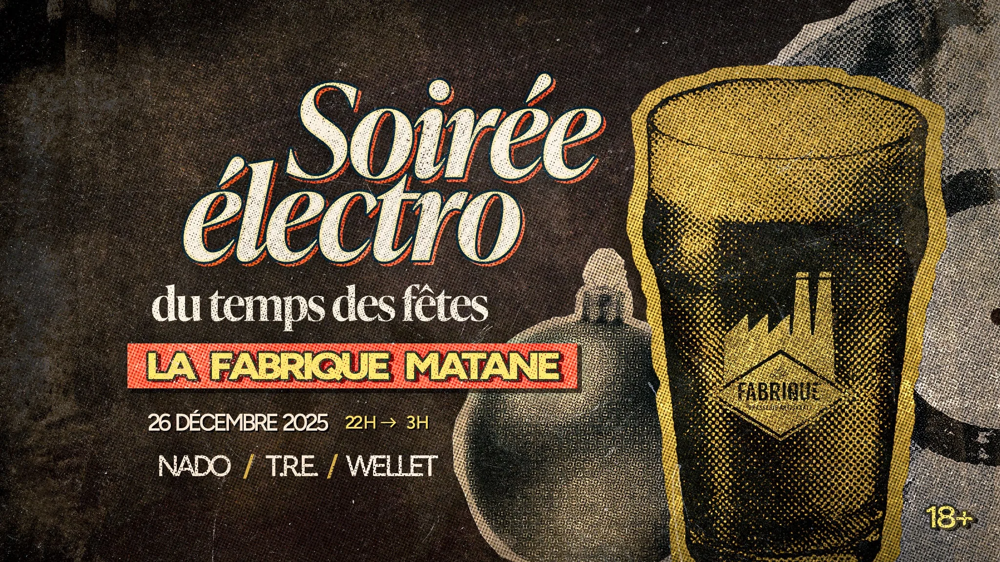 Soirée électro du temps des fêtes