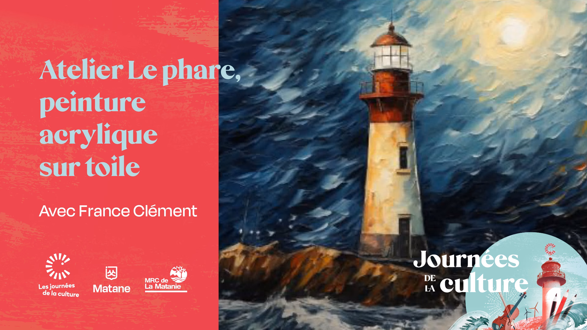 Atelier Le Phare avec France Clément