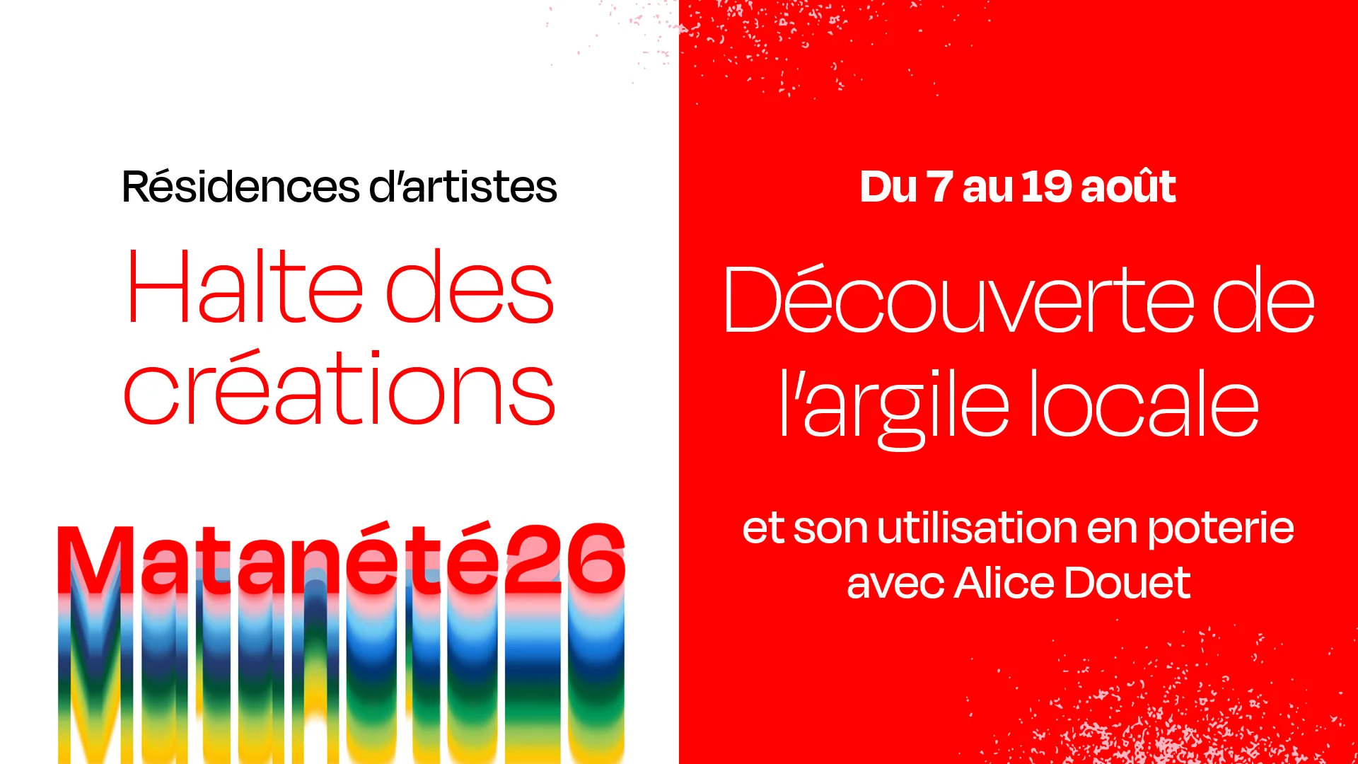 Découverte sur l'argile locale et de son utilisation en poterie avec Alice Douet