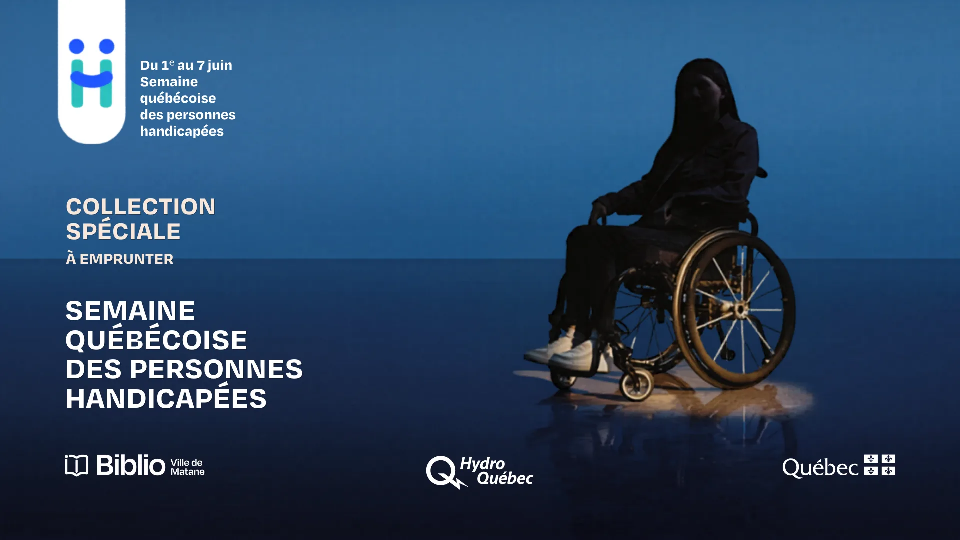 Exposition Semaine québécoise des personnes handicapées - 1 au 7 juin 2026