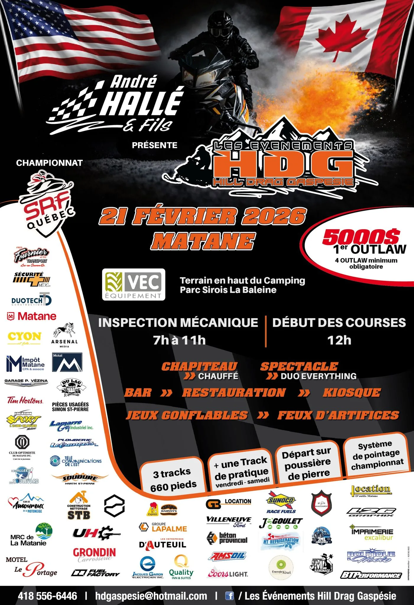 Les évènements Hill Drag Gaspésie