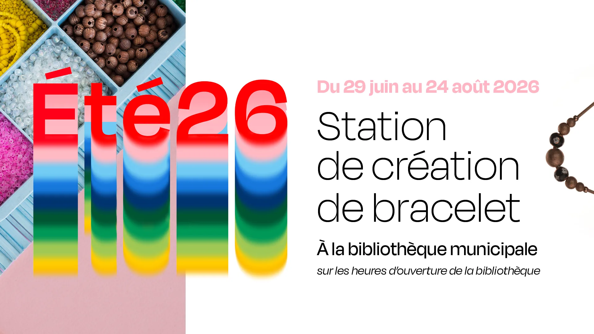 Station de création de bracelets