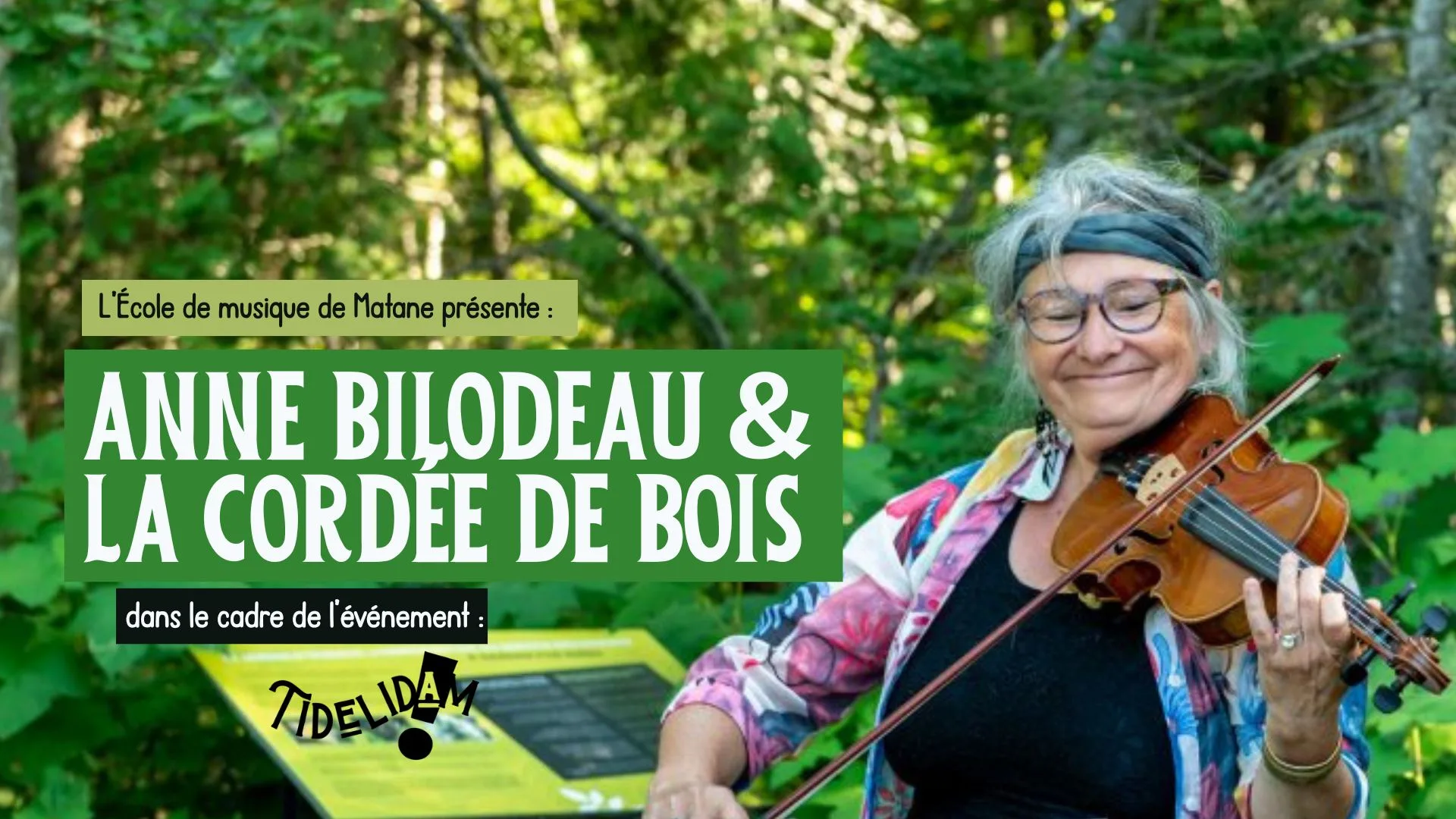 Brunch musical « Off Tidelidam » : Anne Bilodeau et la Cordée de bois