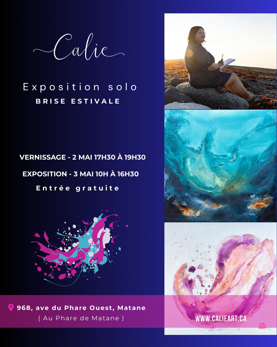 Calie Exposition Solo - Brise estivale