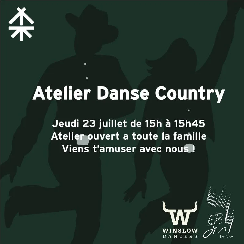 Atelier de danse country avec EBJM