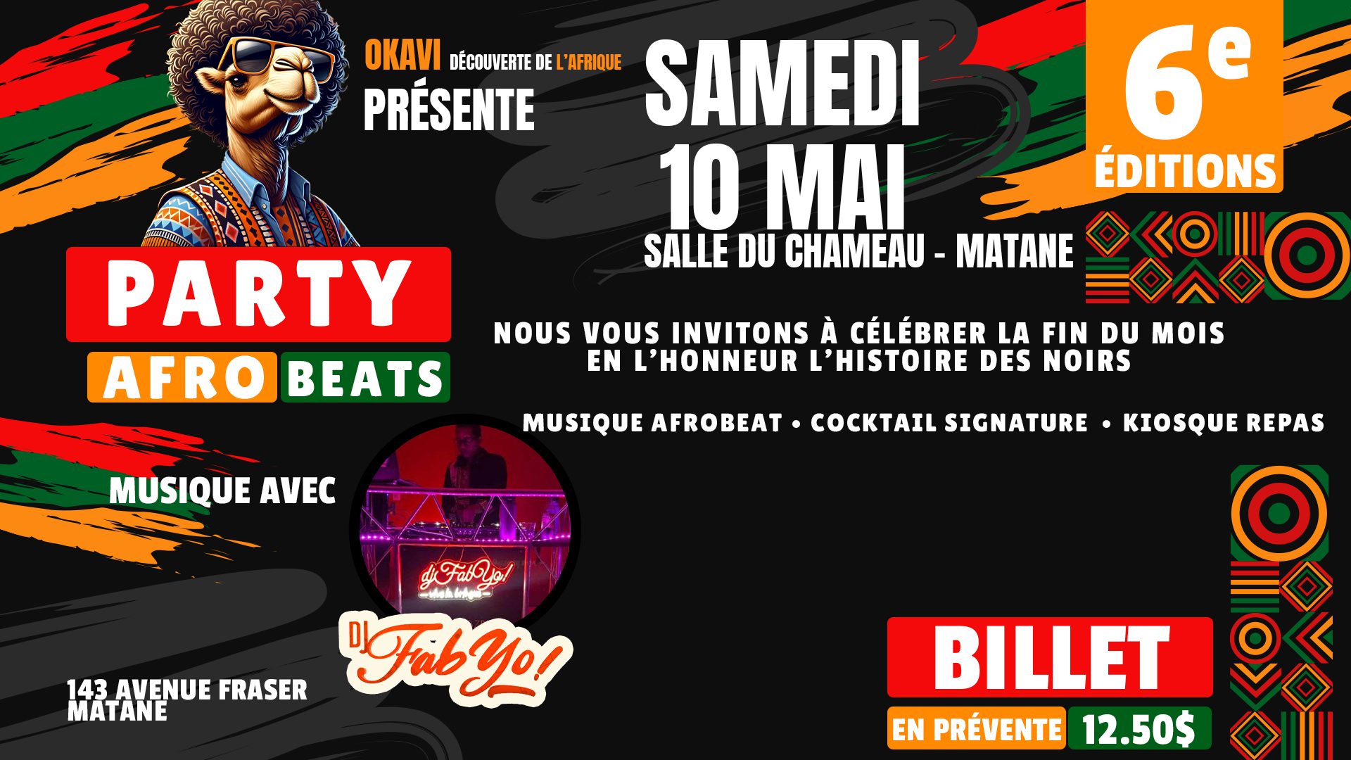 Soirée Afrobeats