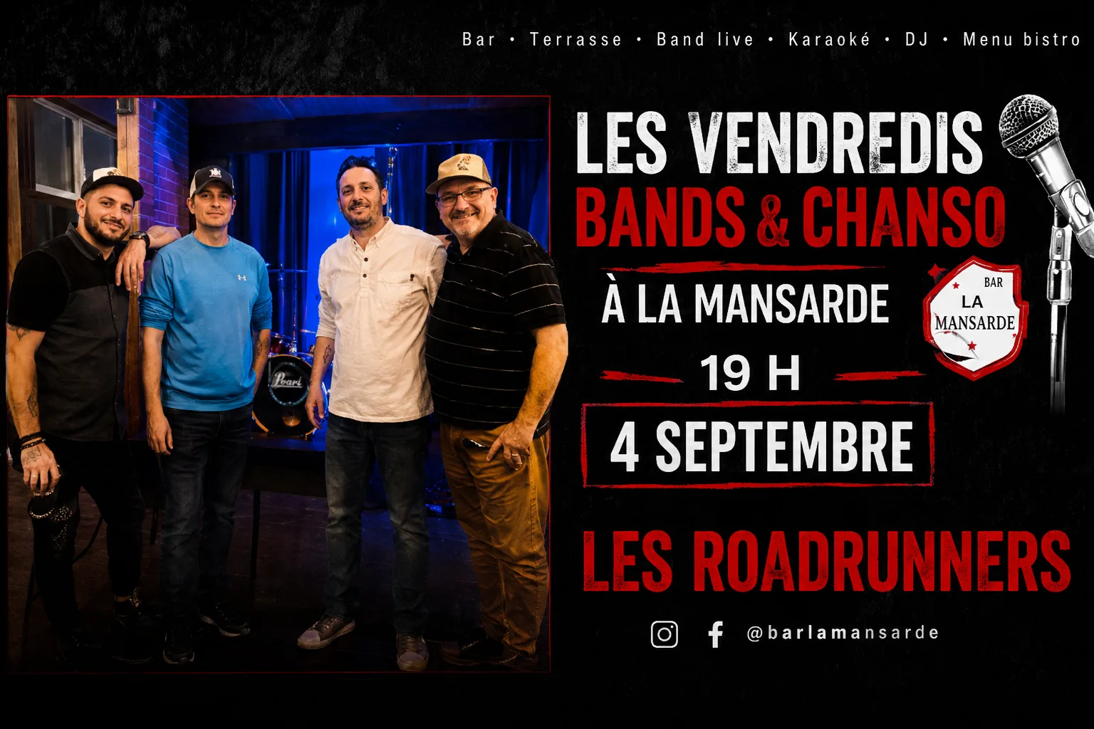 Les vendredis à la Mansarde