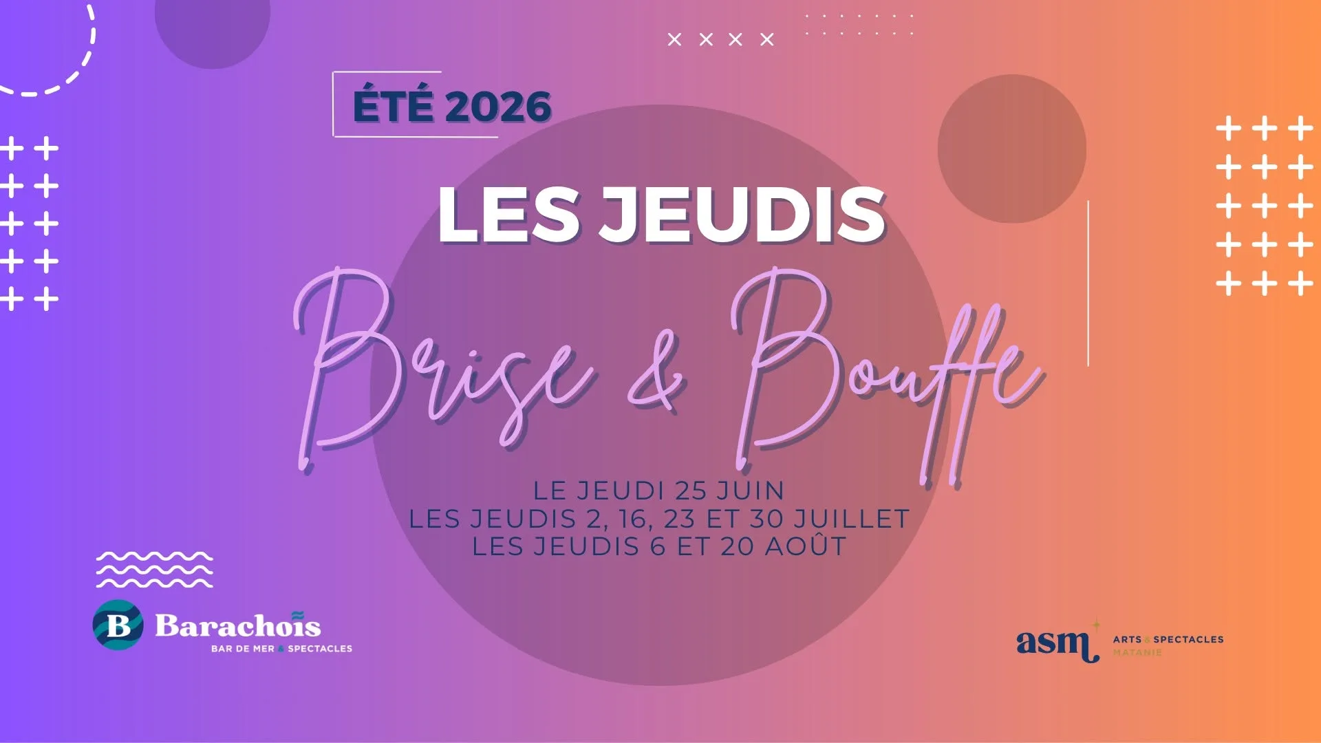 Les Jeudis Brise et Bouffe