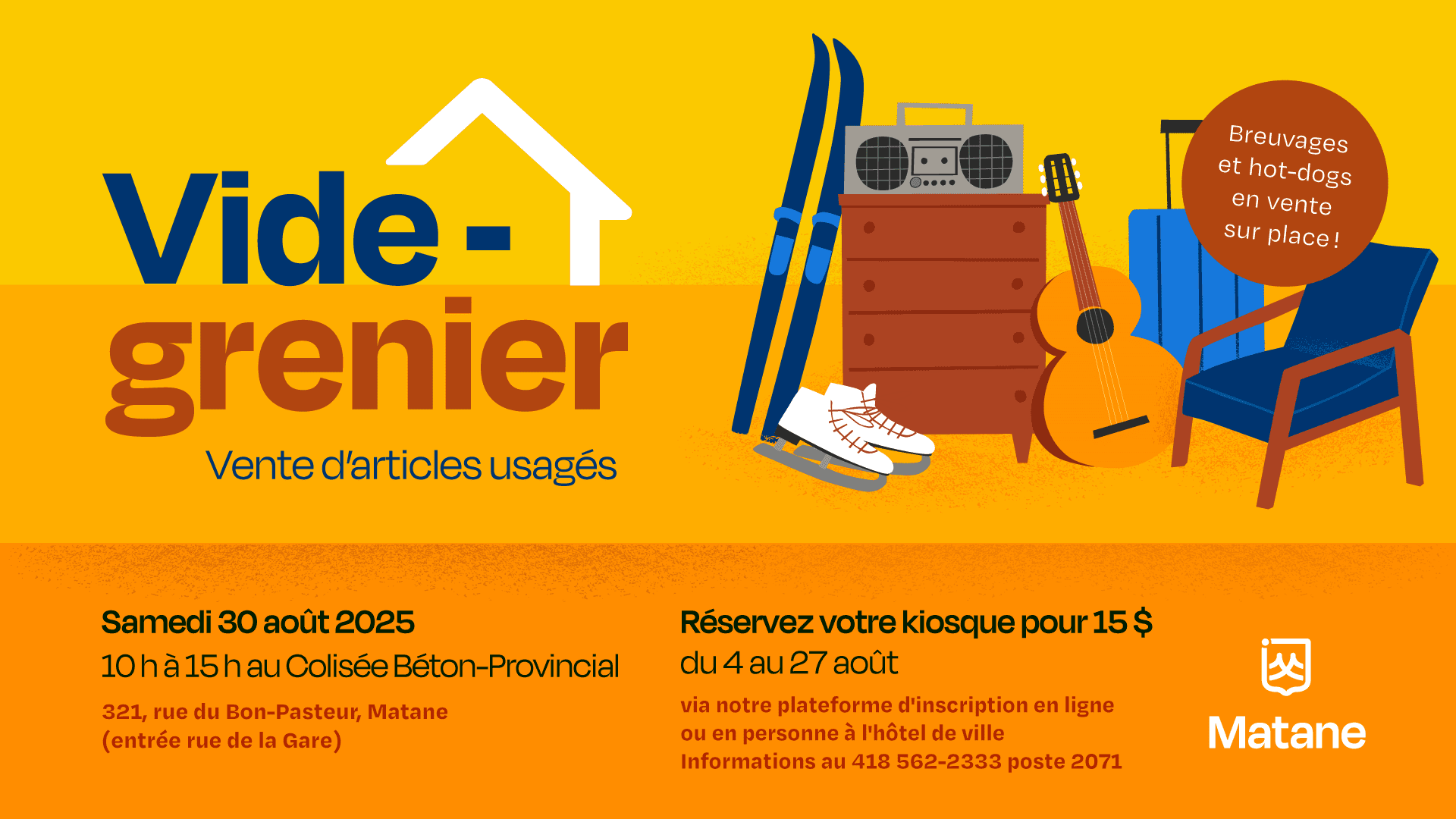 Vide-grenier de la rentrée