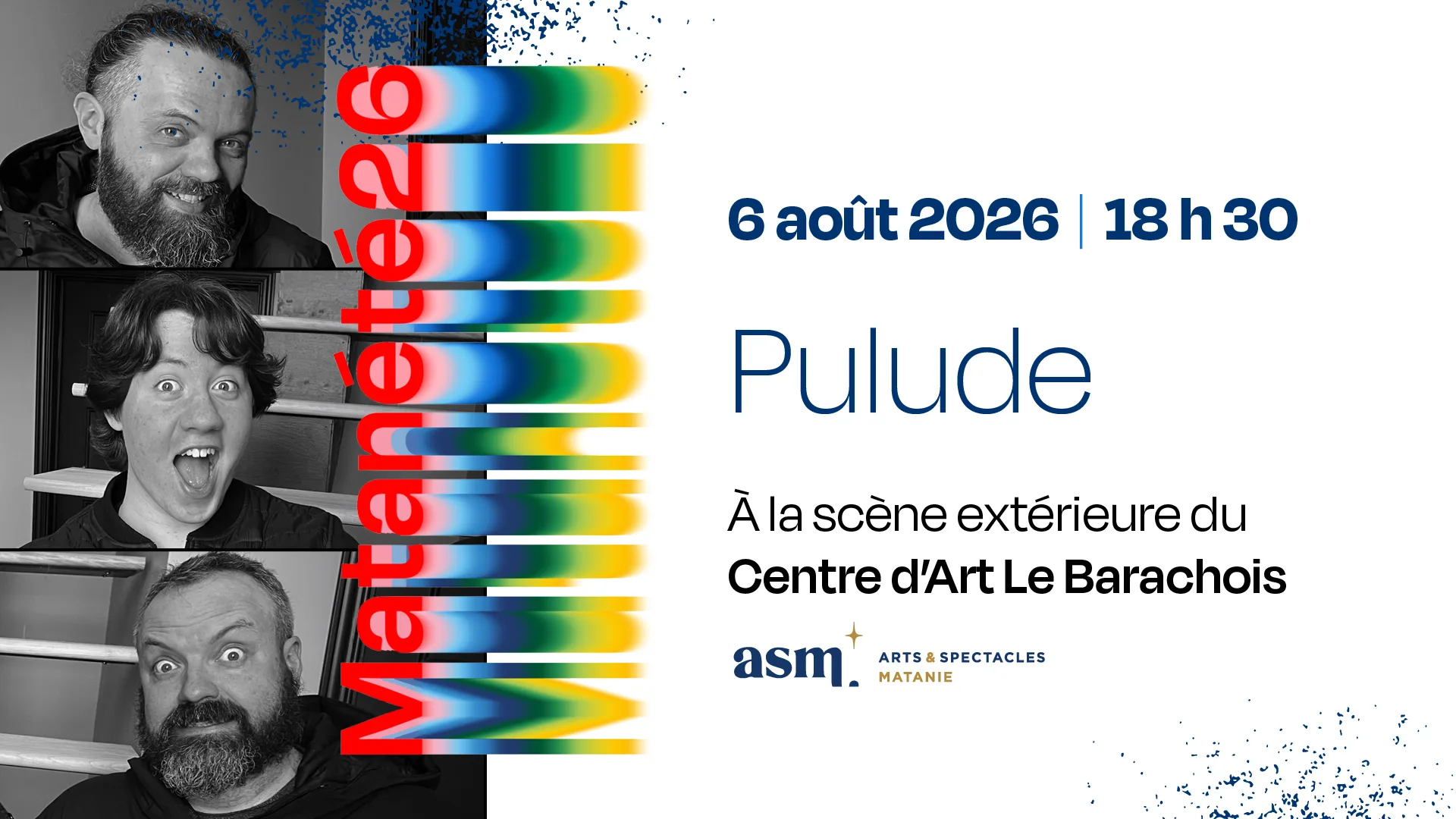 Spectacle de Pulude au Barachois - 6 août 2026