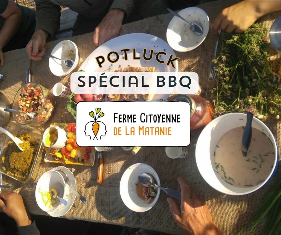 Soirée Repas-Partage (potluck) spécial légumes BBQ !