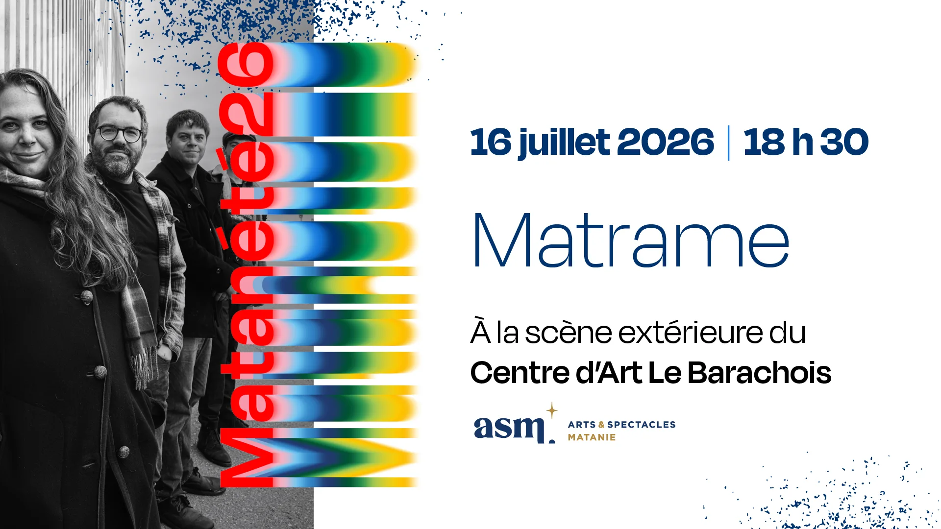 Spectacle de Matrame au Barachois - 16 juillet 2026
