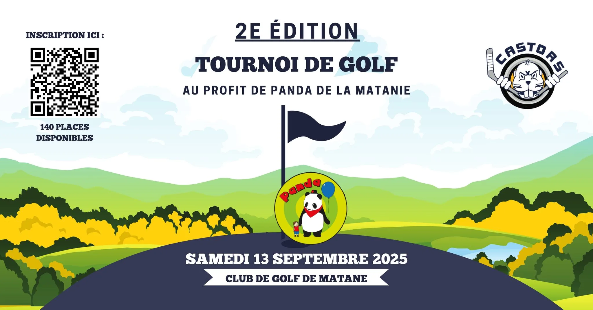 Tournoi de golf des Castors Côté Automobiles de Matane