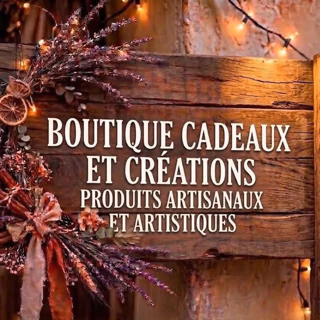 Boutique cadeaux et créations