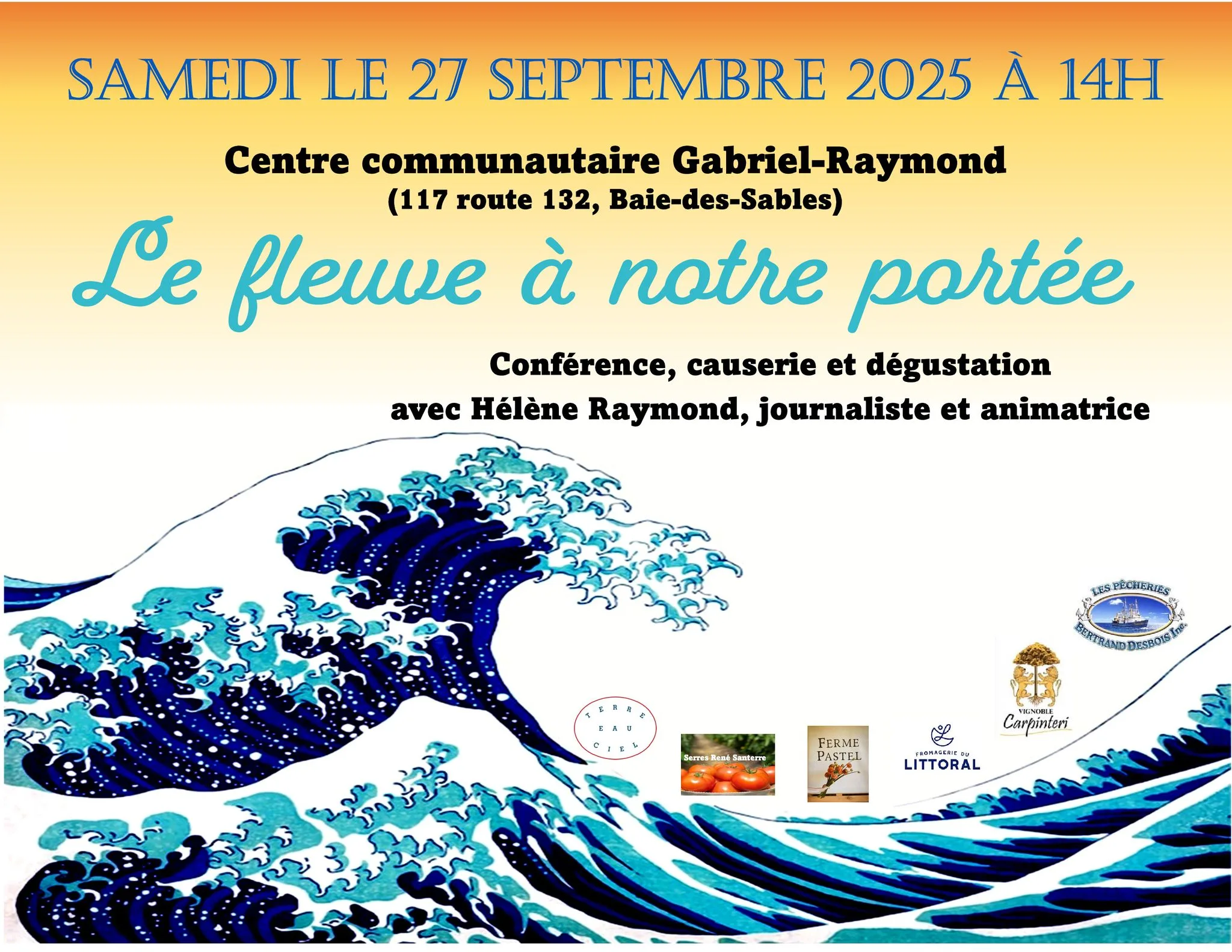 Conférence : Le fleuve à notre portée