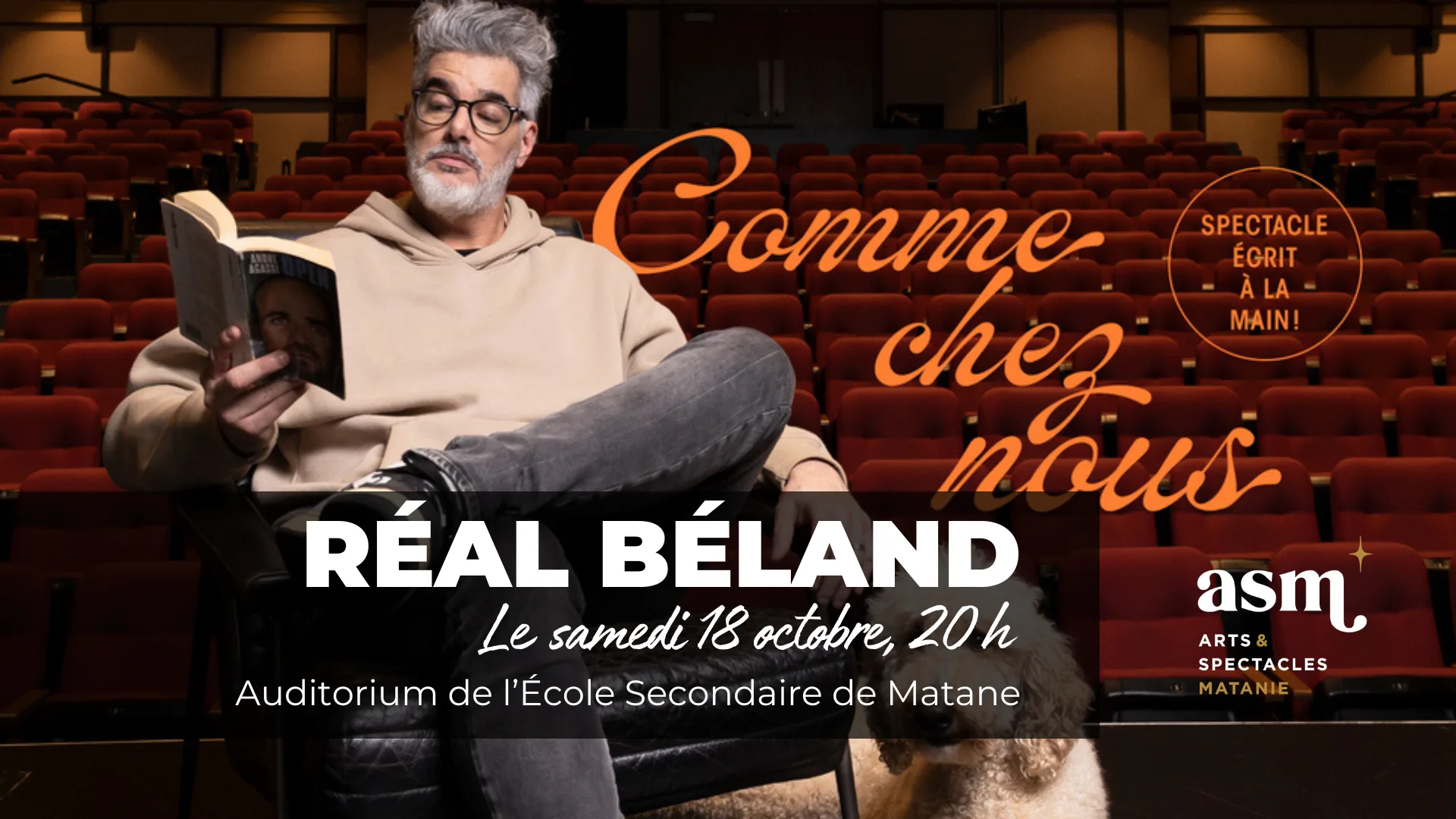 Réal Béland en spectacle - Comme chez nous