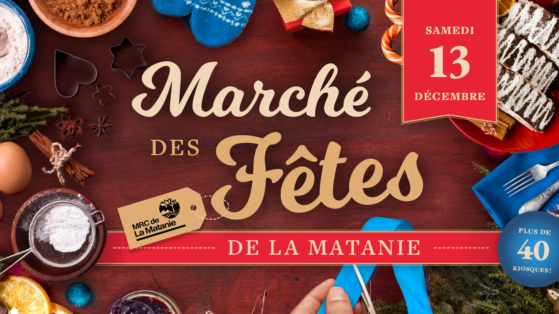 Marché des fêtes de la Matanie