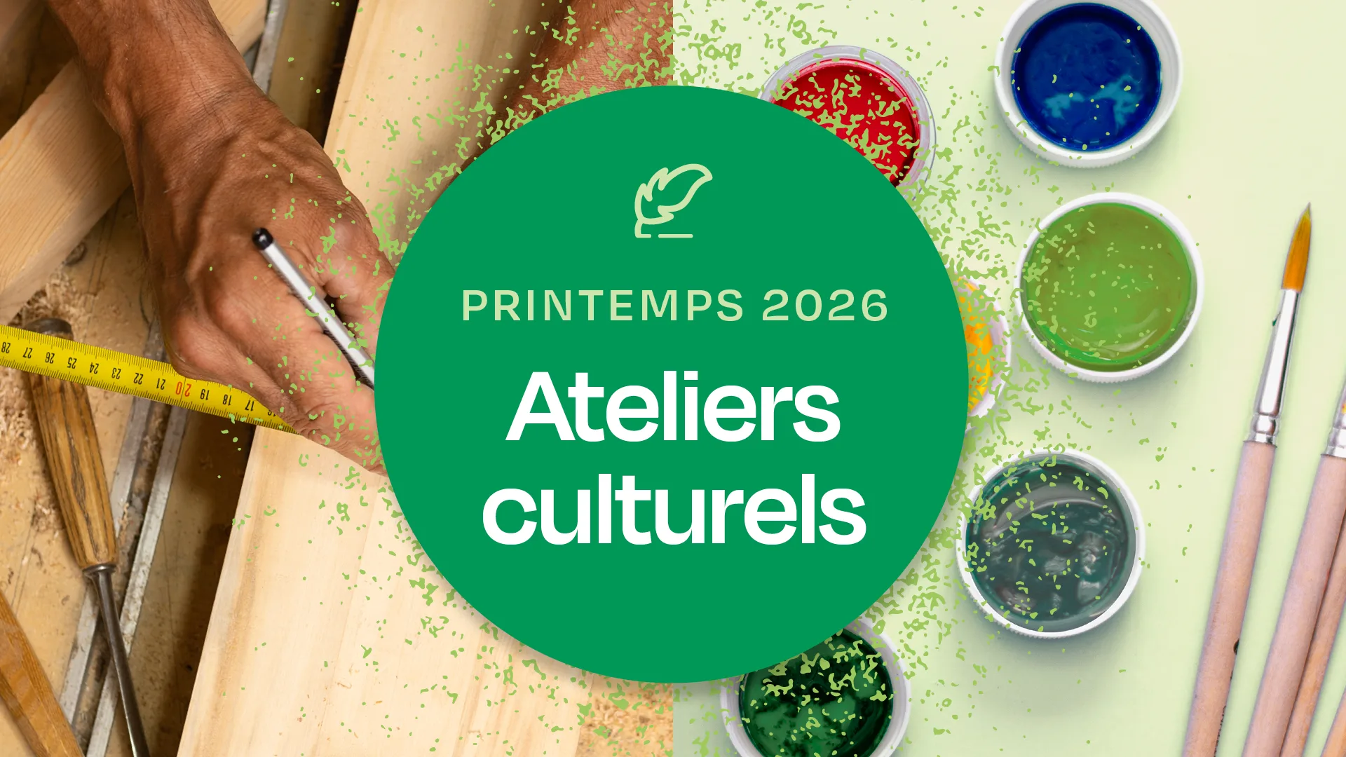 Ateliers culturels printemps 2026