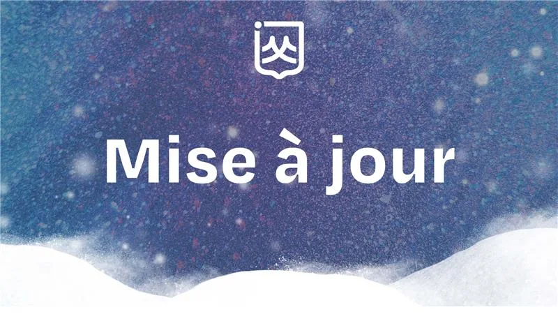 Mise à jour tempête