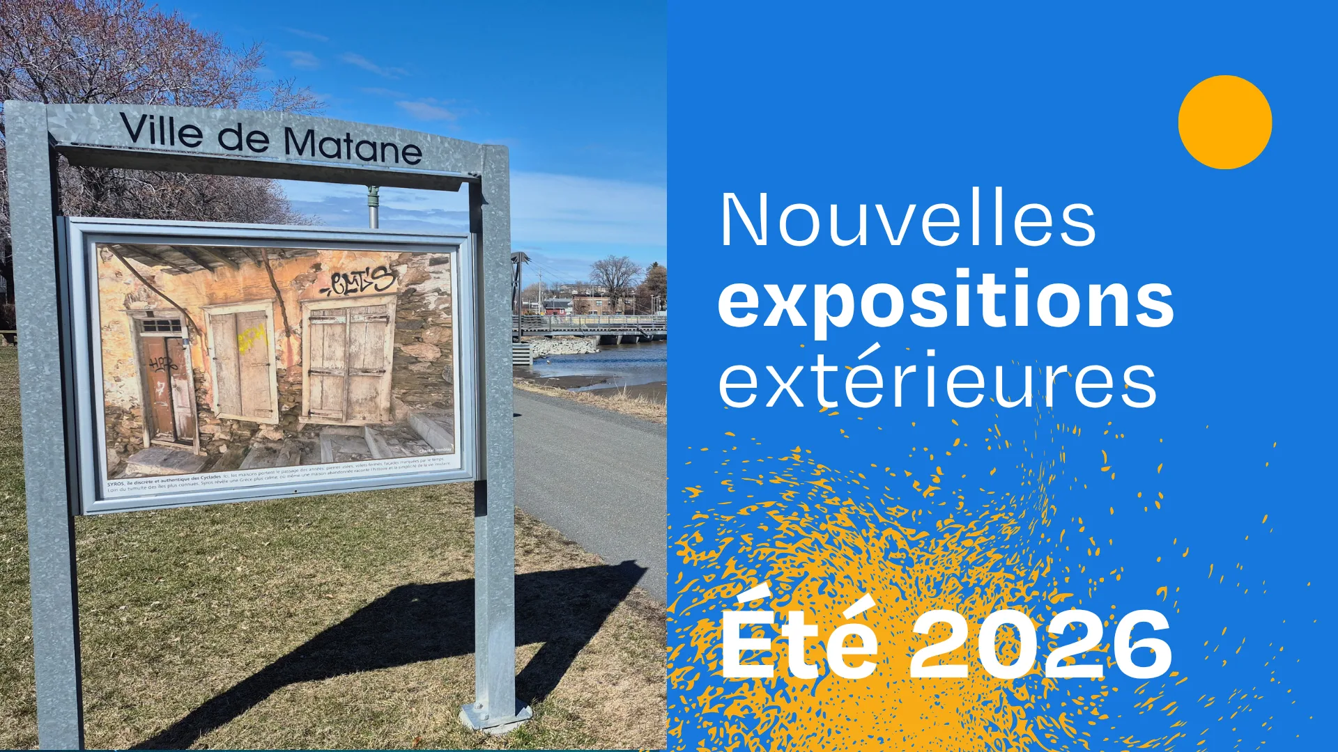 expositions extérieures été 2026