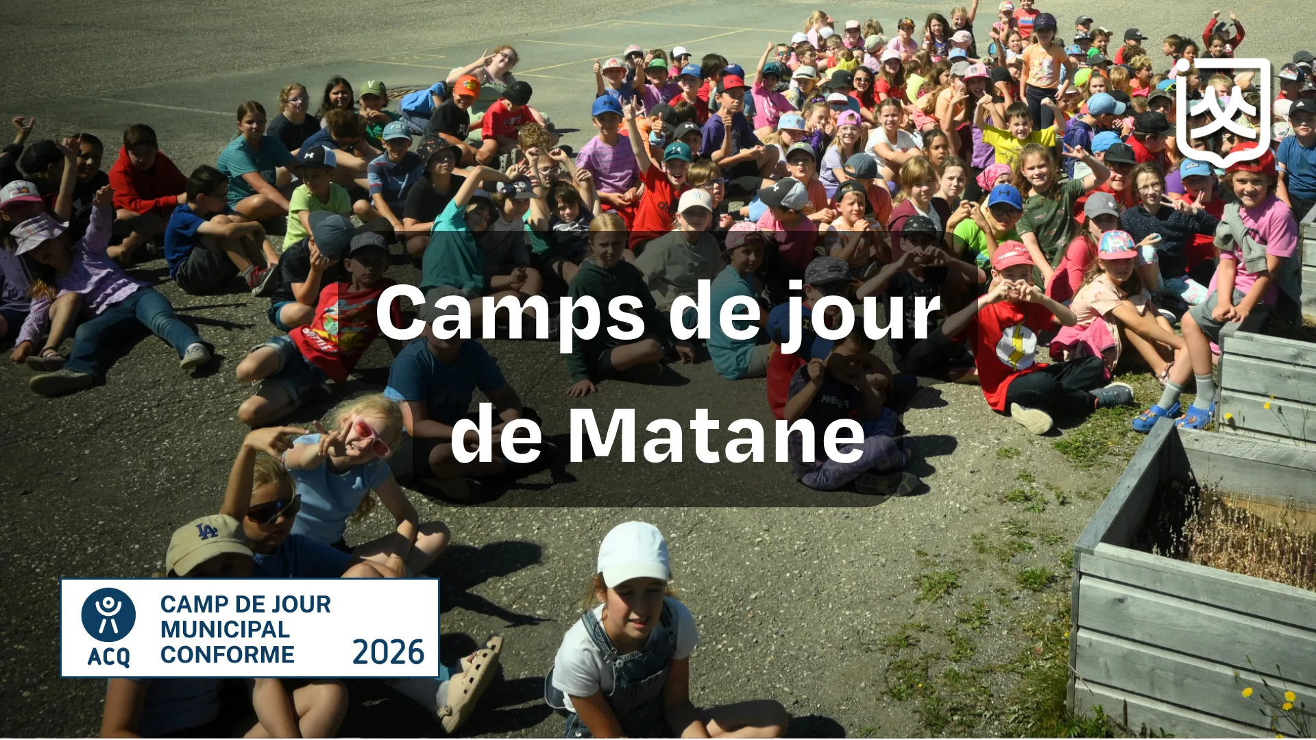 Camp de jour 2026