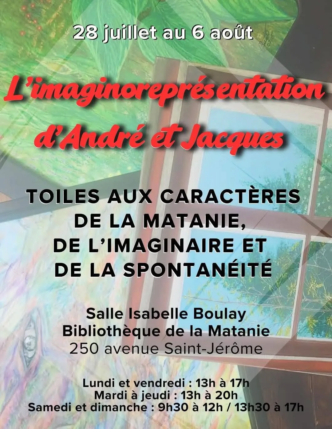 L’imaginoreprésentation d’André Audet et Jacques Bernier