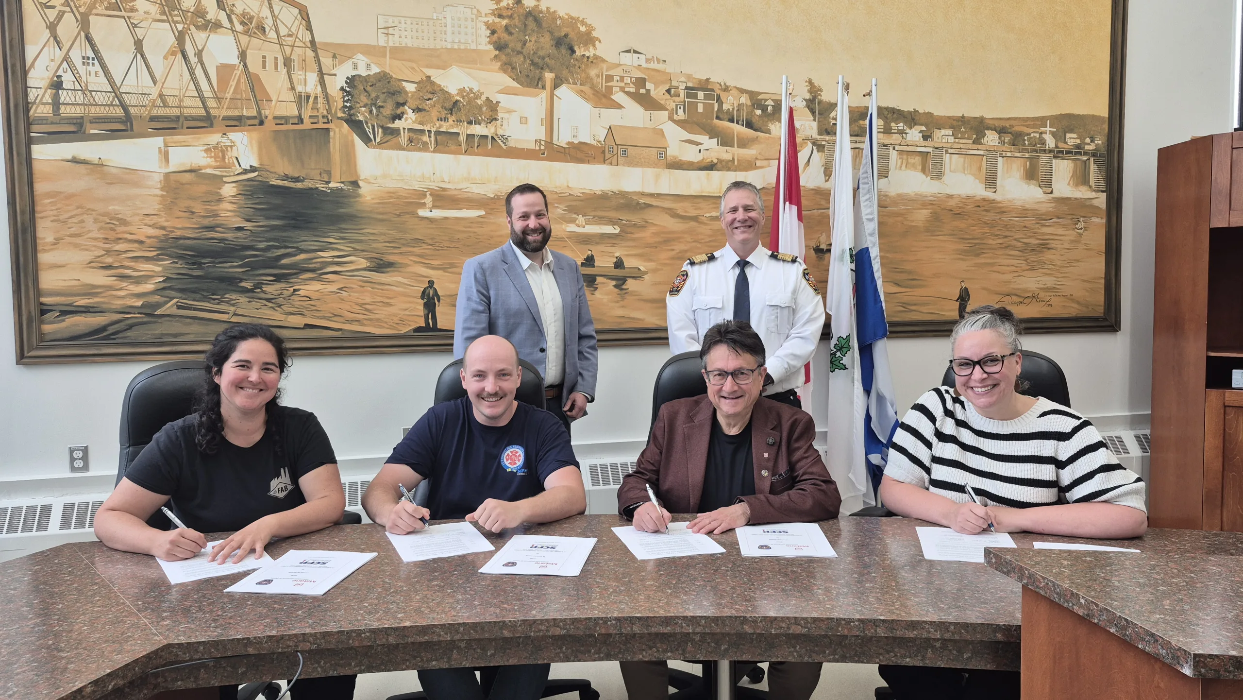 Signature convention pompier 2026