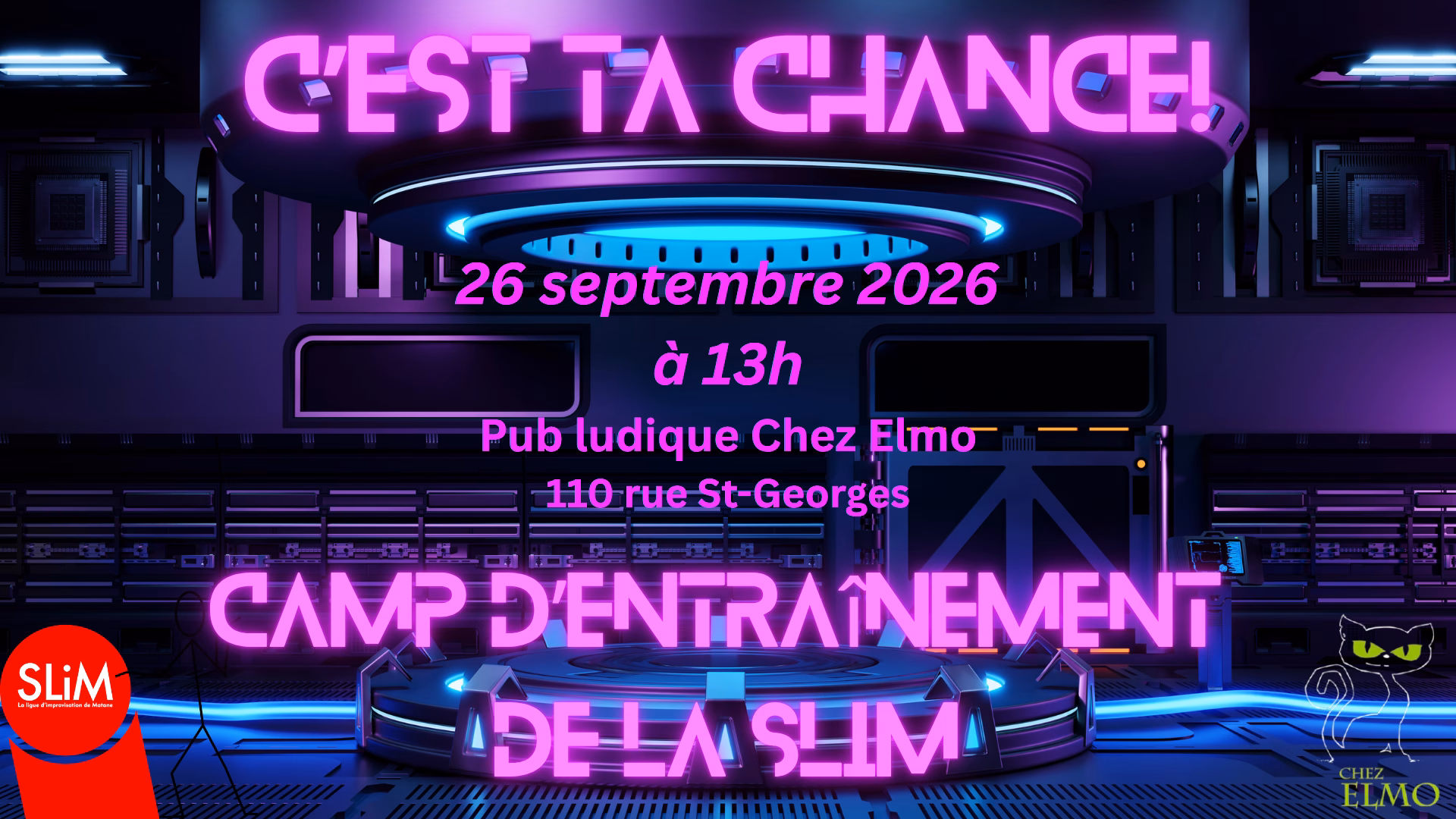 Ligue d'improvisation SLiM de Matane - Camp d'entraînement