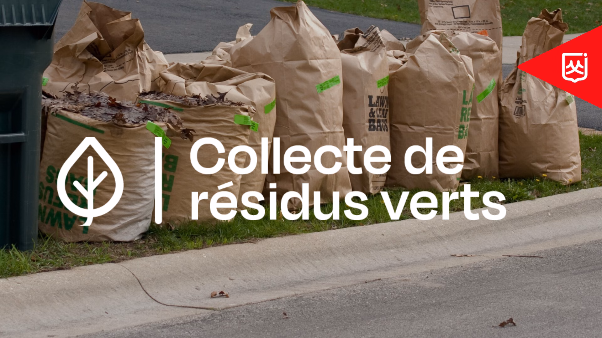 Collecte de résidus verts